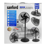 Sanford Rechargeable Fan 5 in 1 Model no: SF965RTF