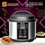 Espress Pot Digital Pressure Cooker 6 l 1000 W SPC4413 Silver